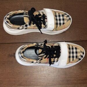 BURBERRY Vintage Check Chunky Platform Sneakers Sz. 9/39